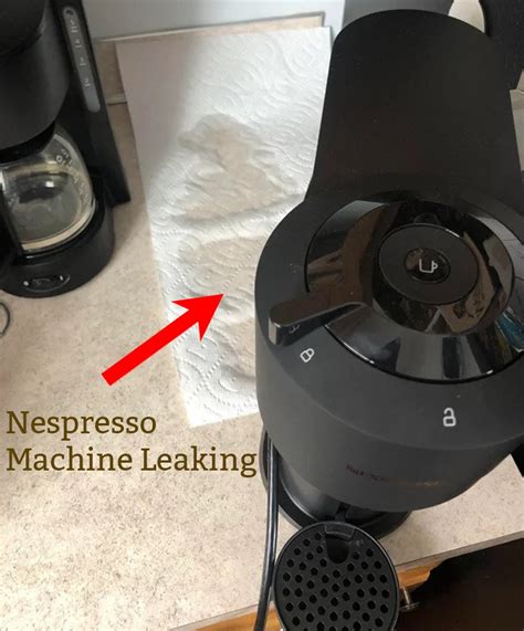 How to fix Nespresso Machine leaking coffee / WITHOUT